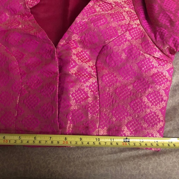 Pink Saree Blouse -size 34-36 - Picture 6 of 8